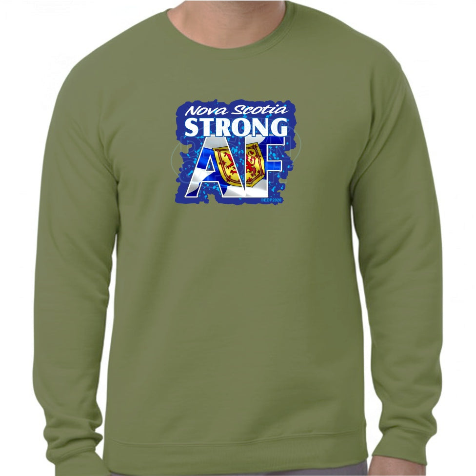 Nova Scotia Strong AF: Sweatshirts
