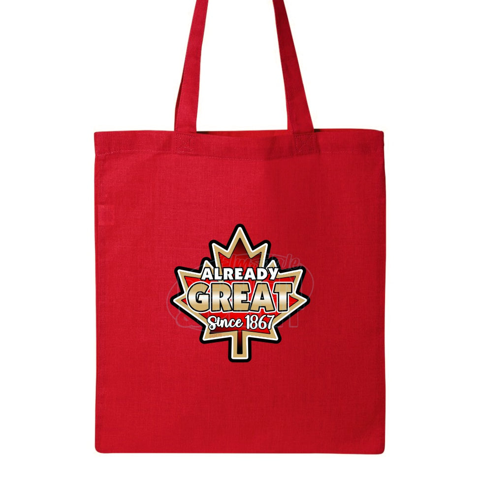 Already Great: Tote Bags - Red