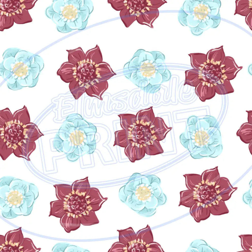 Antique Roses 004 Printed Pattern Vinyl