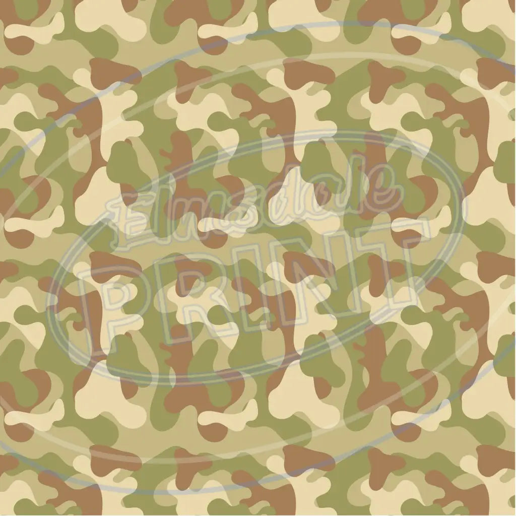 Army Camo 007 Printed Pattern Vinyl