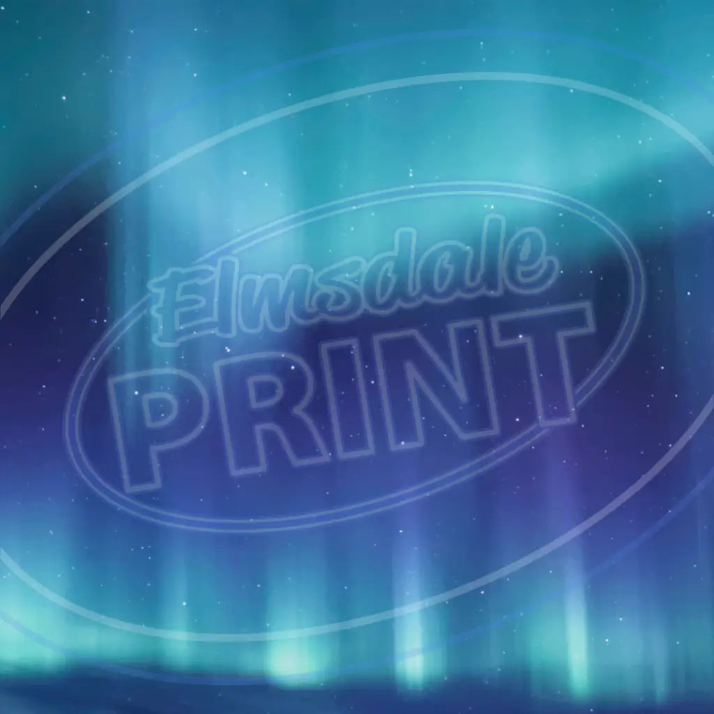 Aurora Skies 001 Printed Pattern Vinyl