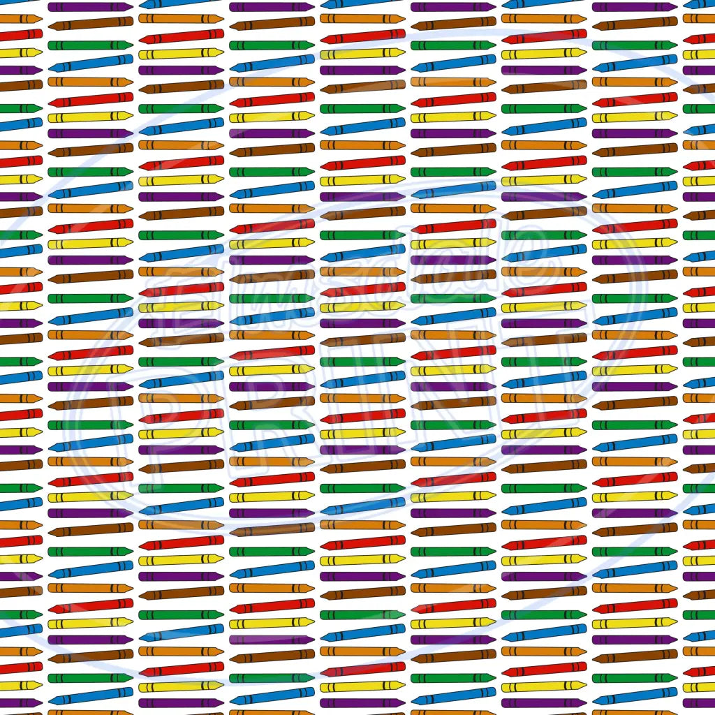 Back To School 003 Printed Pattern Vinyl