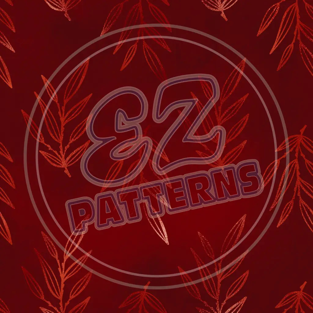 Blood Orange 005 Printed Pattern Vinyl