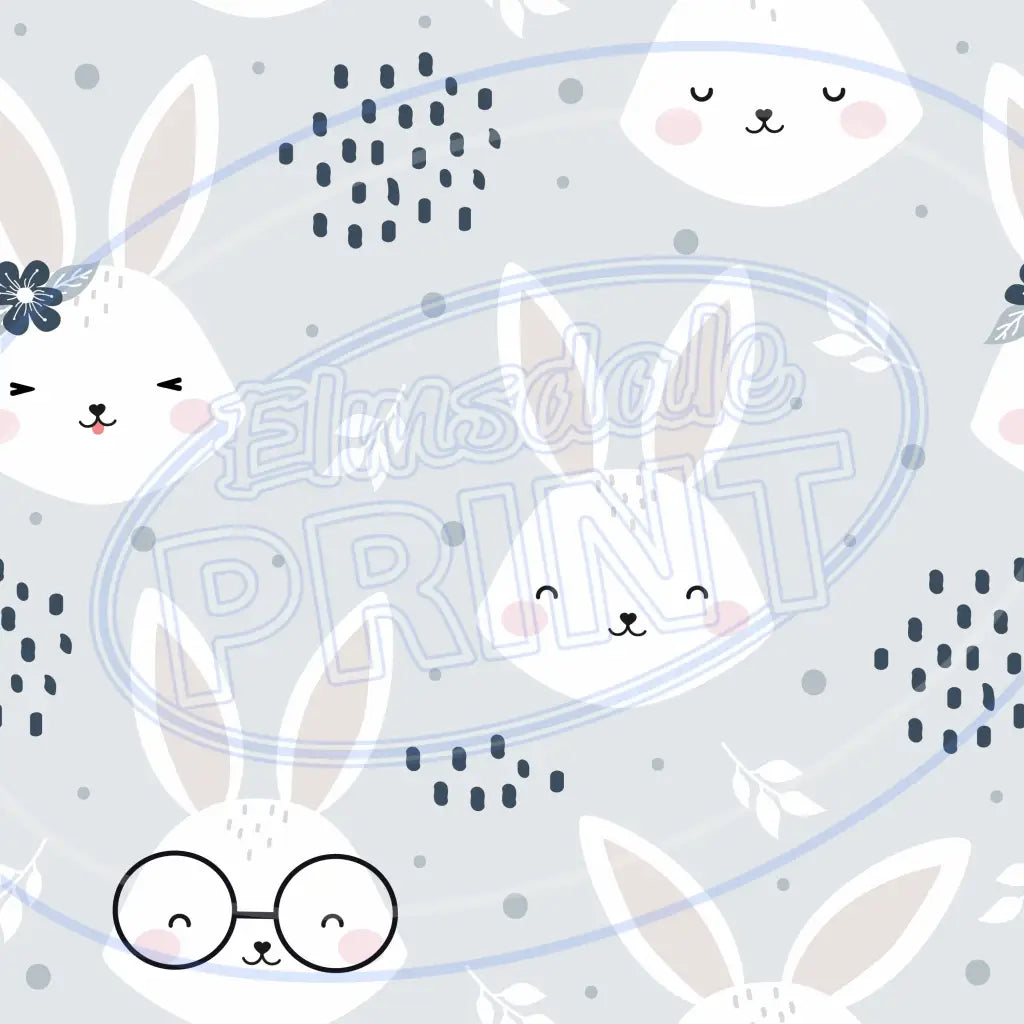 Boho Bunny 005 Printed Pattern Vinyl