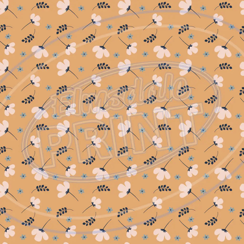 Boho Petals 006 Printed Pattern Vinyl