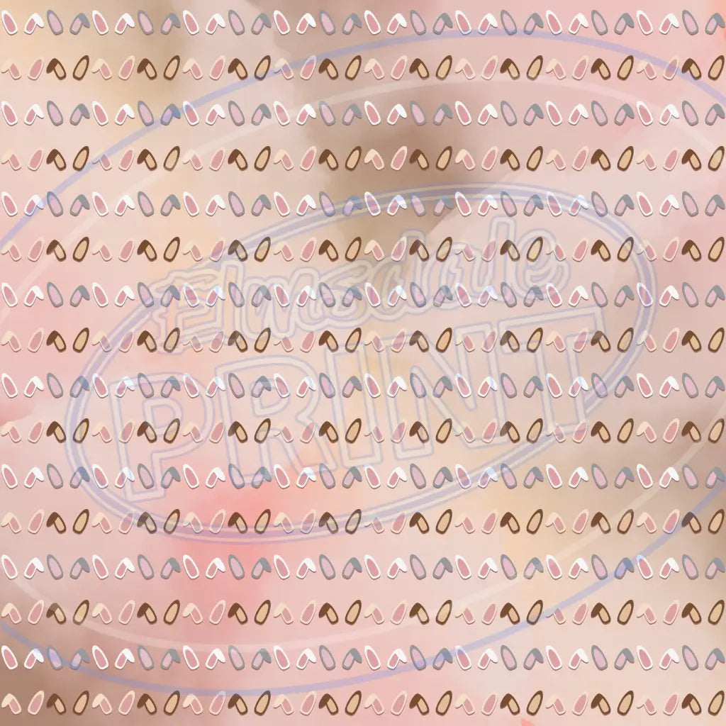 Bunny Paws 008 Printed Pattern Vinyl