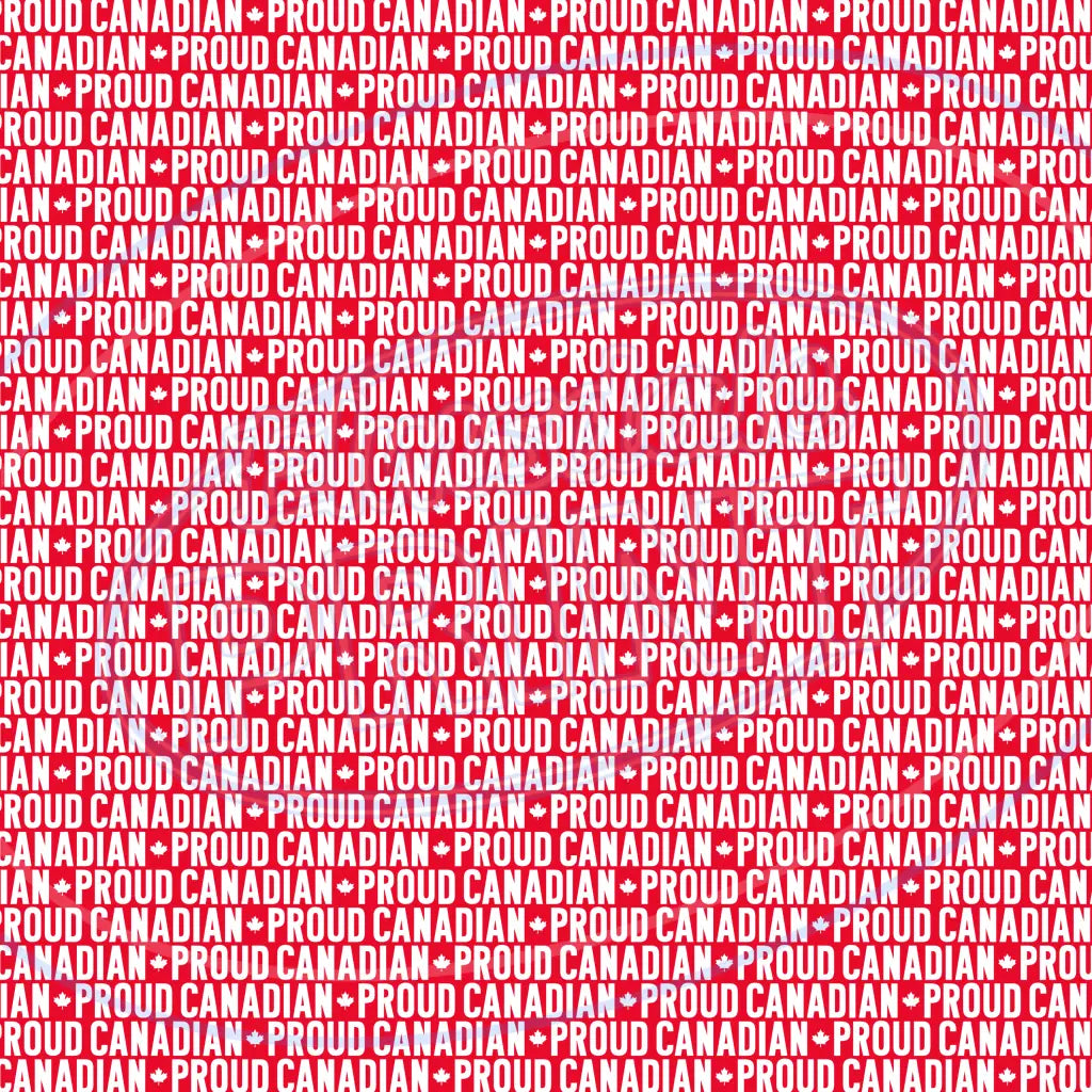 Canada Party 007 Printed Pattern Vinyl