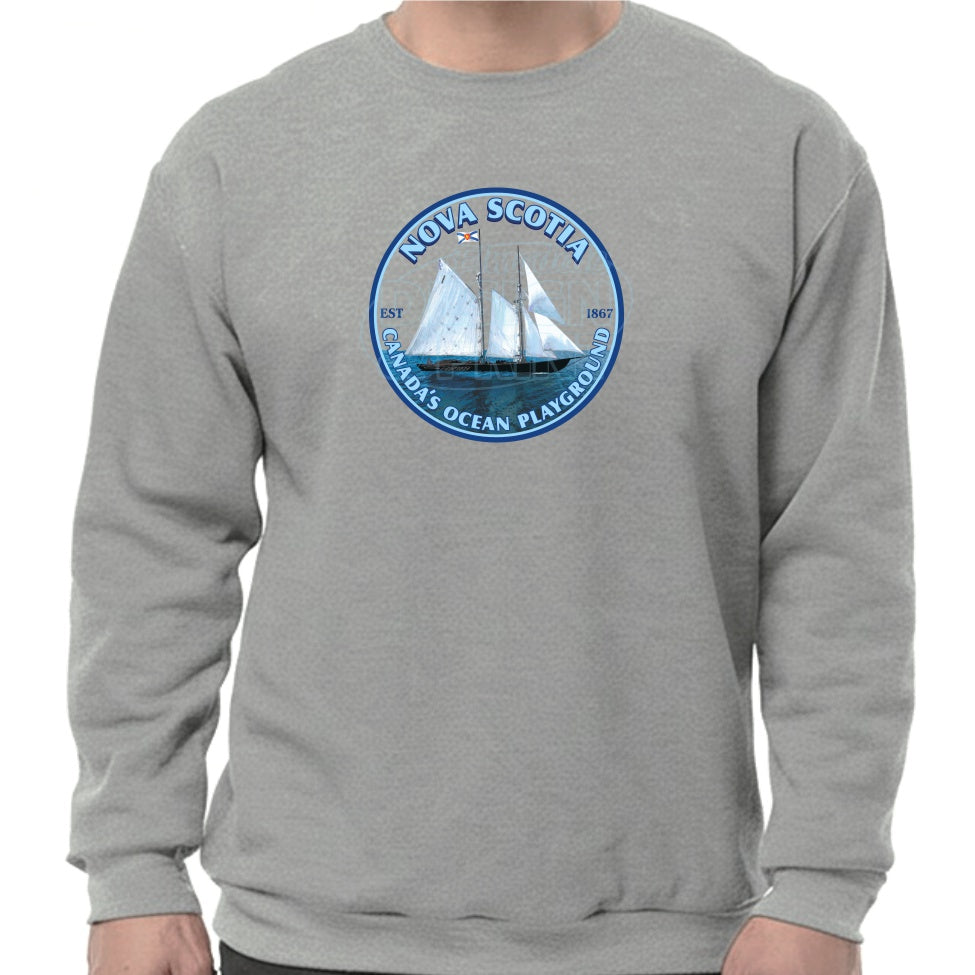 Canada’s Ocean Playground: Sweatshirts - Heather Grey / S