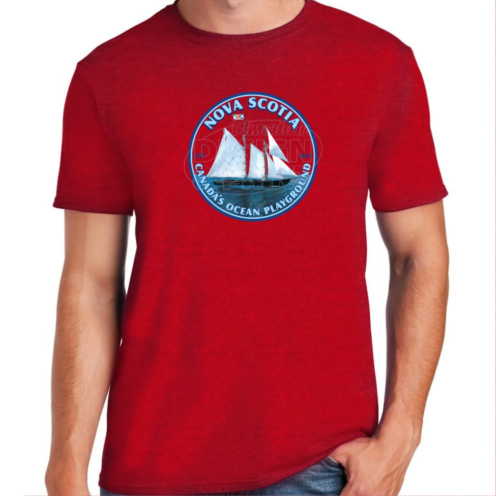 Canada’s Ocean Playground: Tee Shirts - Antique Cherry Red / S