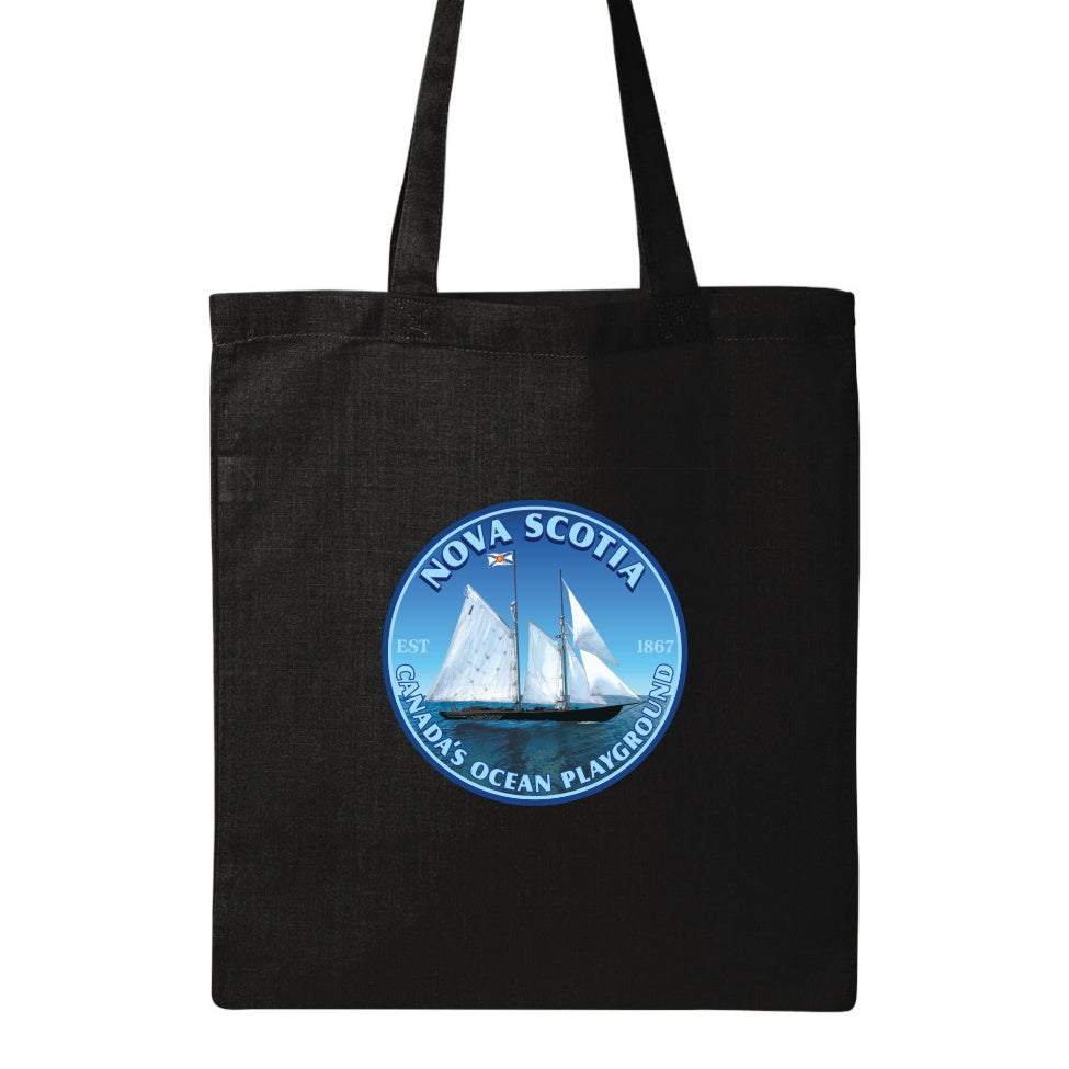 Canada’s Ocean Playground: Tote Bags - Black