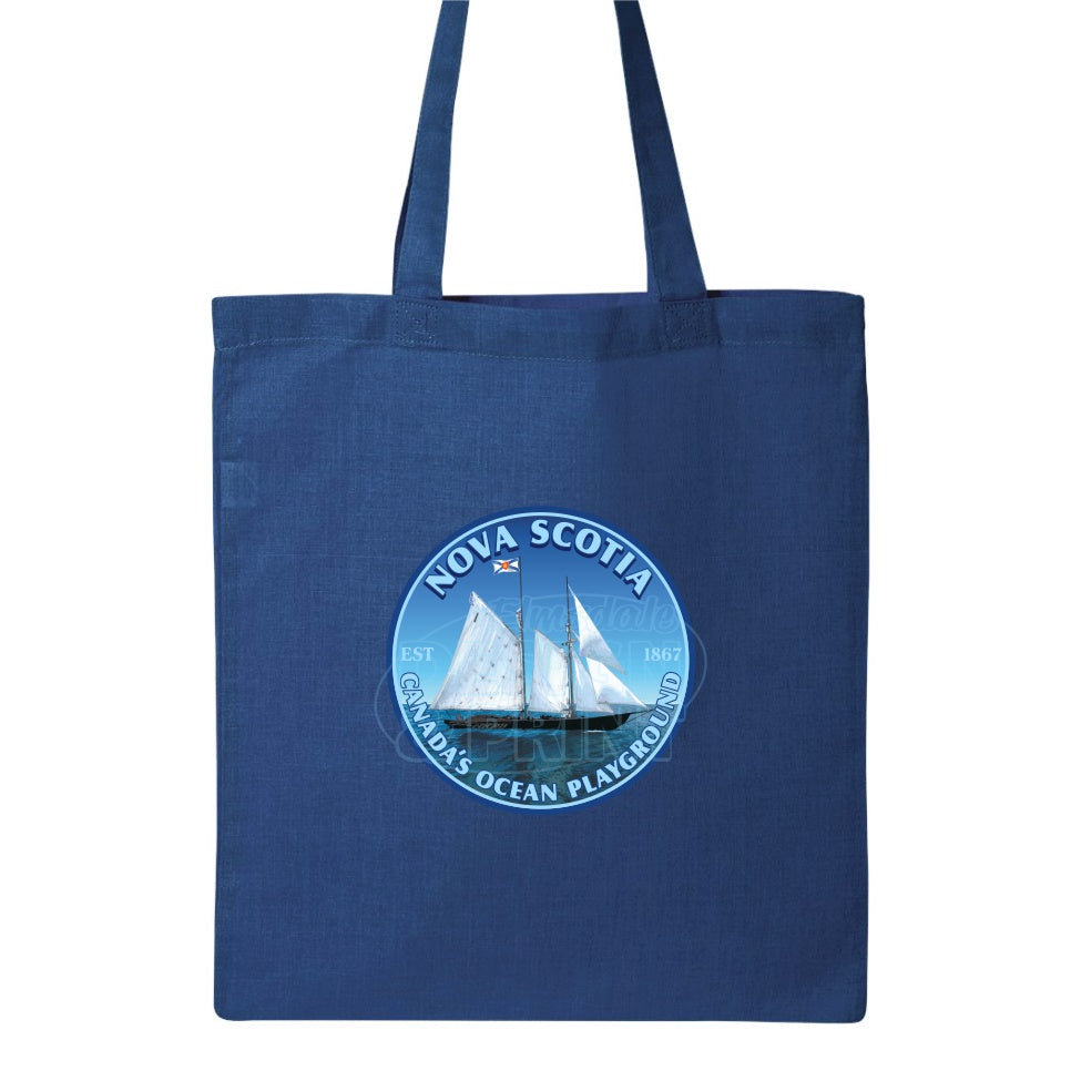 Canada’s Ocean Playground: Tote Bags - Royal