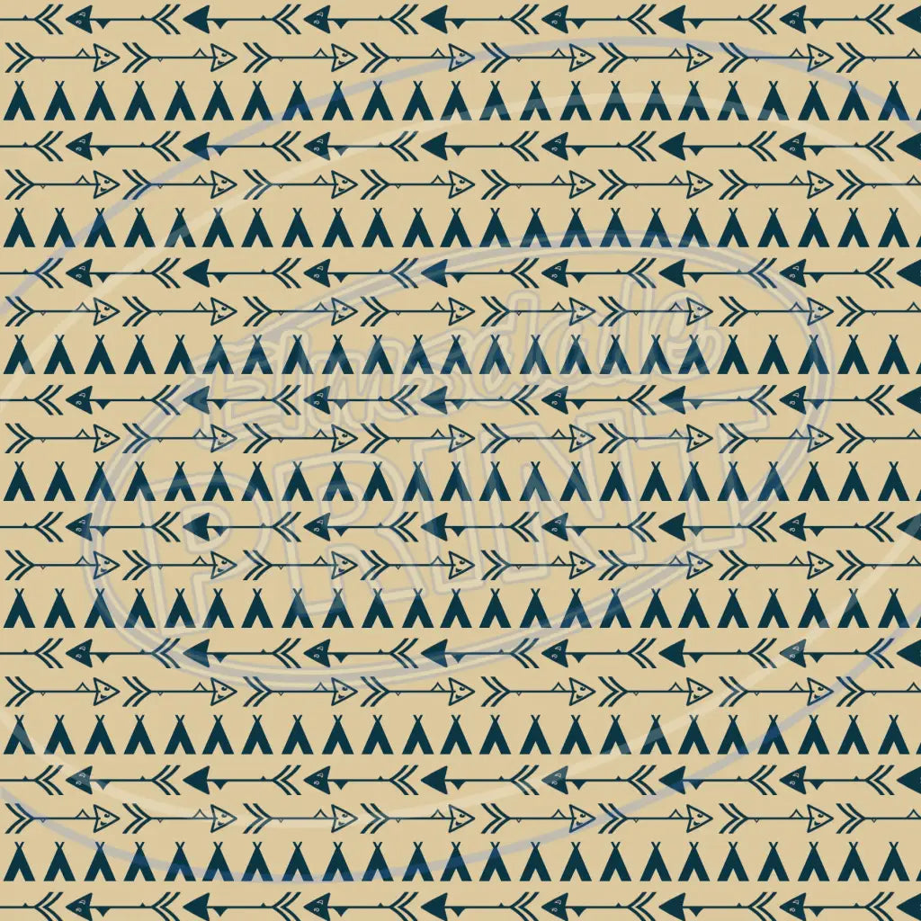 Cobalt Tan 006 Printed Pattern Vinyl