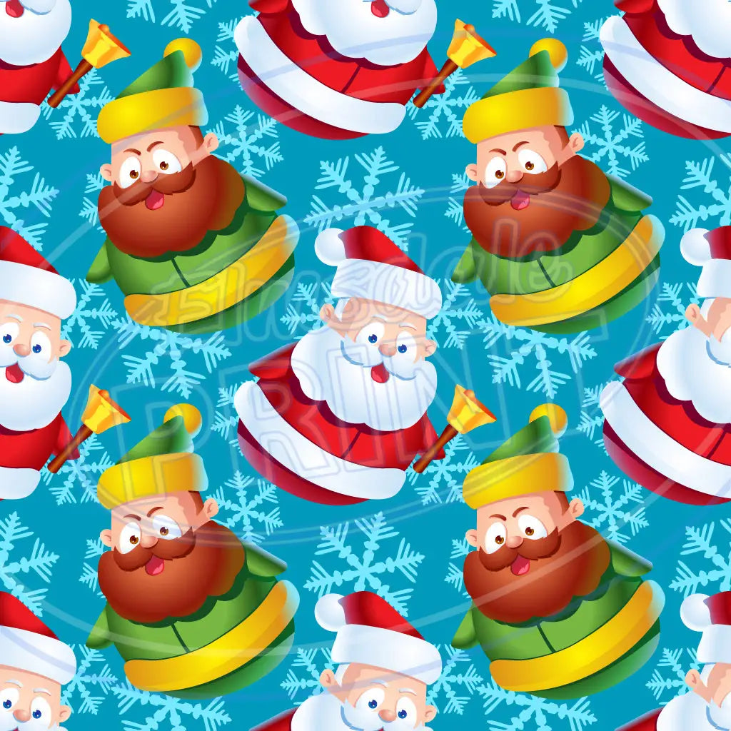 Comedy Christmas 006 Printed Pattern Vinyl