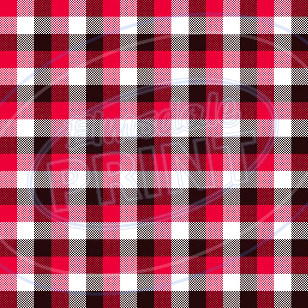 Cozy Plaid 001 - Small Pattern Printed Vinyl