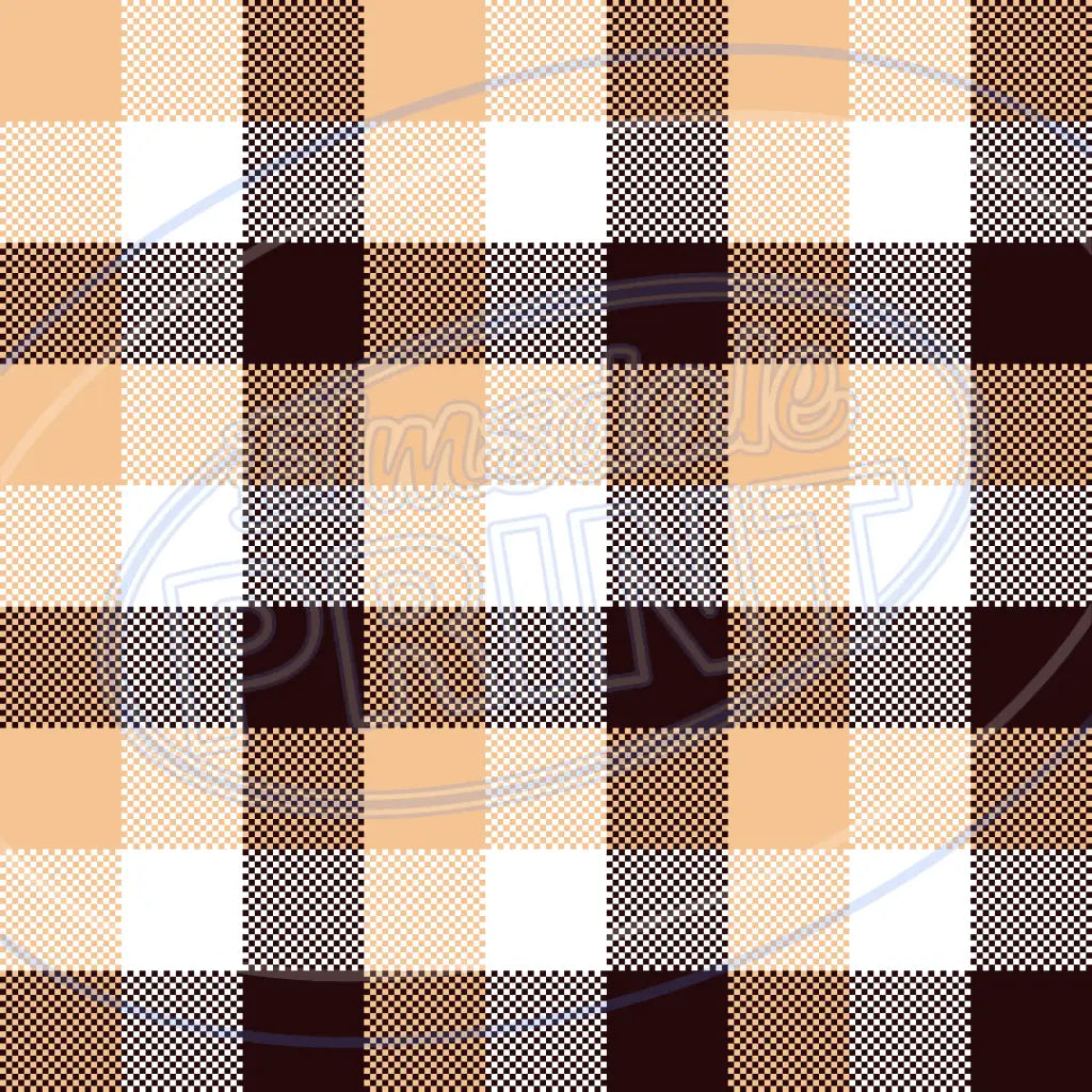 Cozy Plaid 002 Printed Pattern Vinyl
