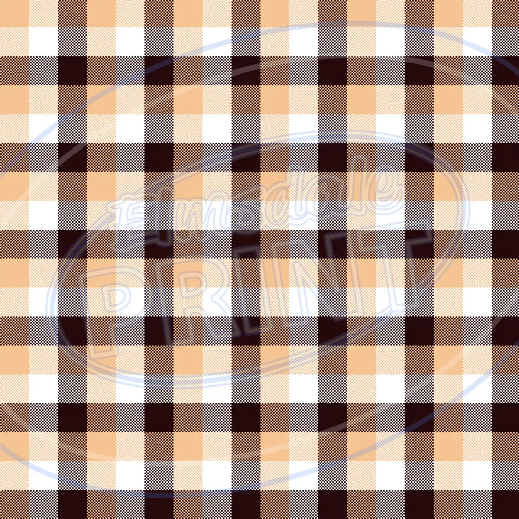 Cozy Plaid 002 - Small Pattern Printed Vinyl