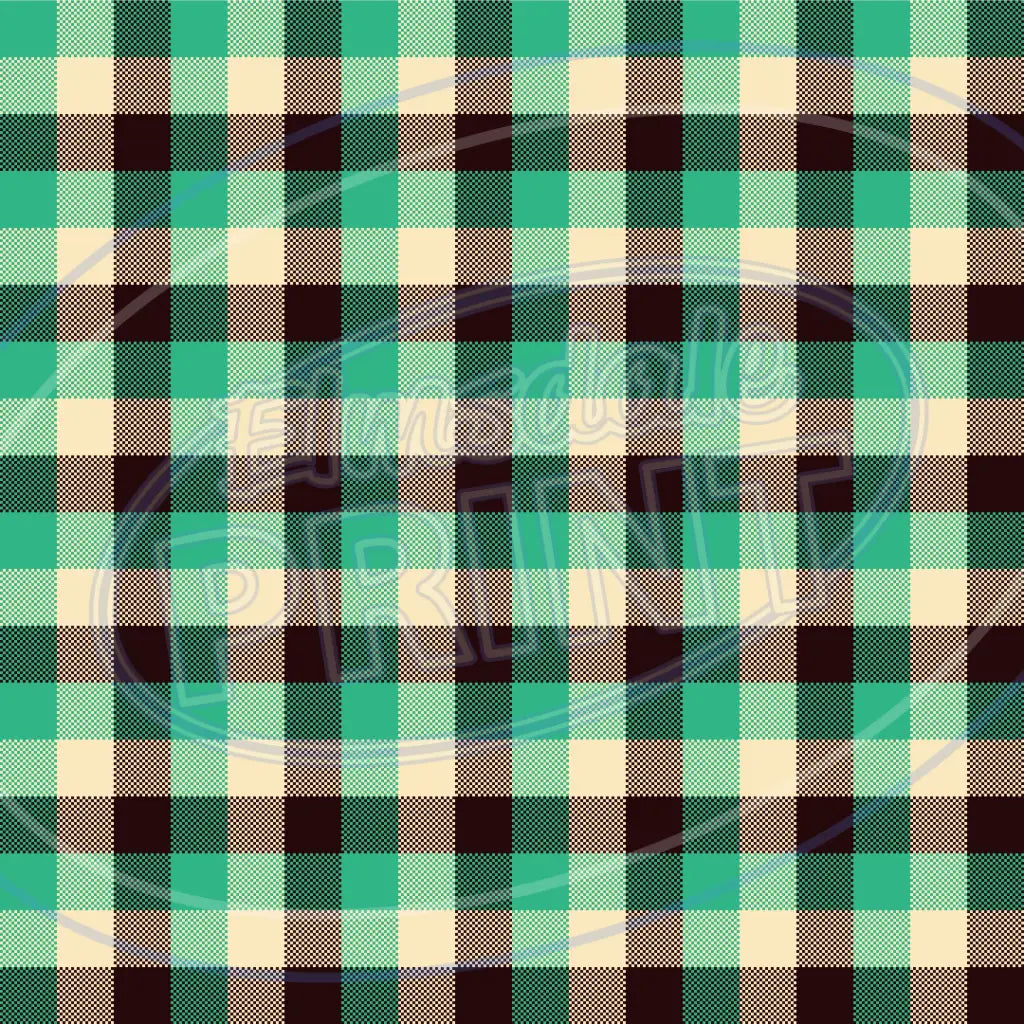 Cozy Plaid 003 - Small Pattern Printed Vinyl