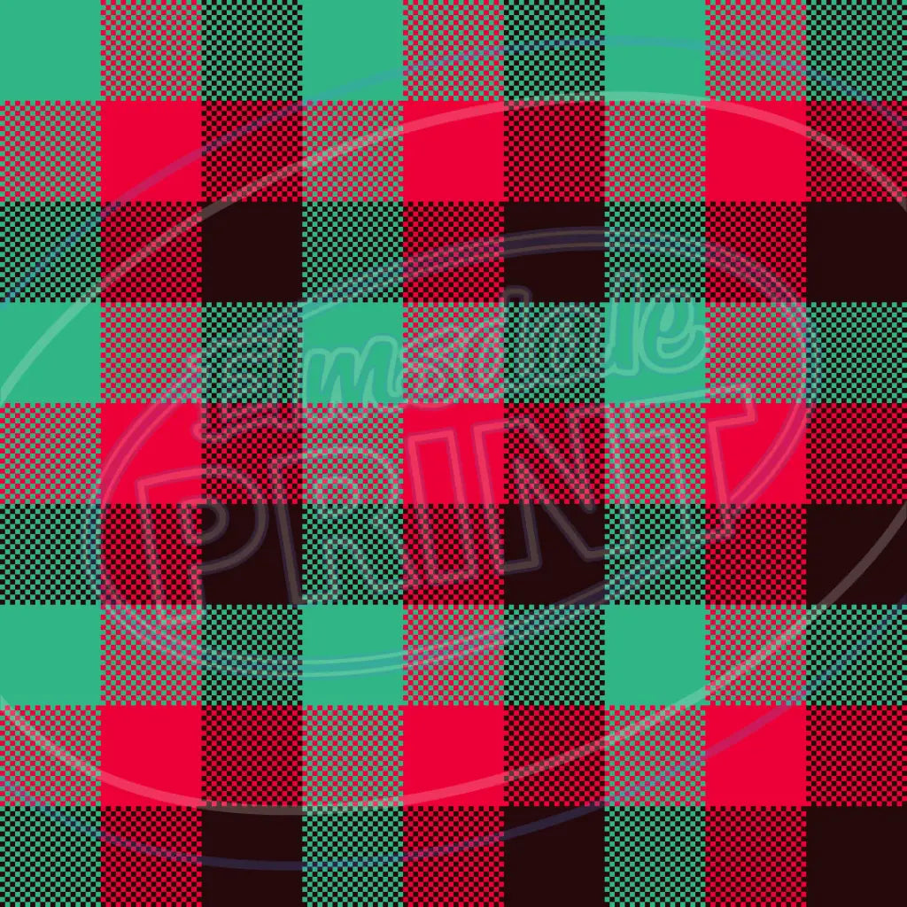 Cozy Plaid 004 Printed Pattern Vinyl