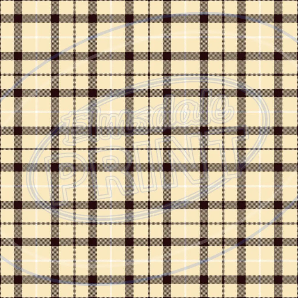 Cozy Plaid 005 - Small Pattern Printed Vinyl