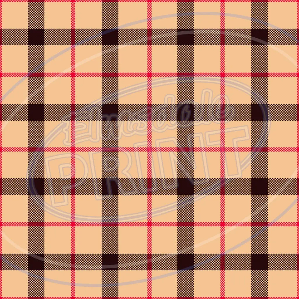 Cozy Plaid 008 Printed Pattern Vinyl