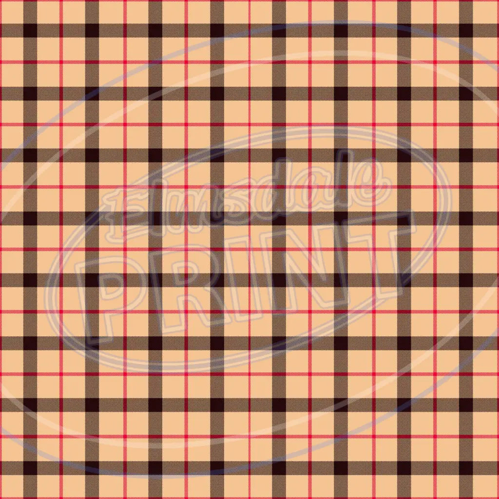 Cozy Plaid 008 - Small Pattern Printed Vinyl