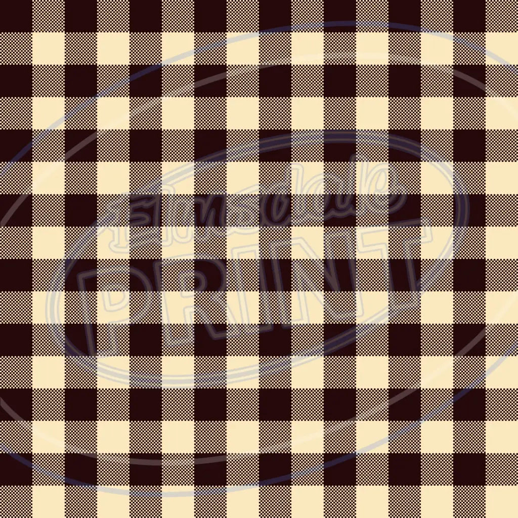 Cozy Plaid 009 Printed Pattern Vinyl