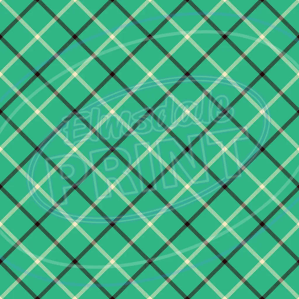 Cozy Plaid 015 - Small Pattern Printed Vinyl