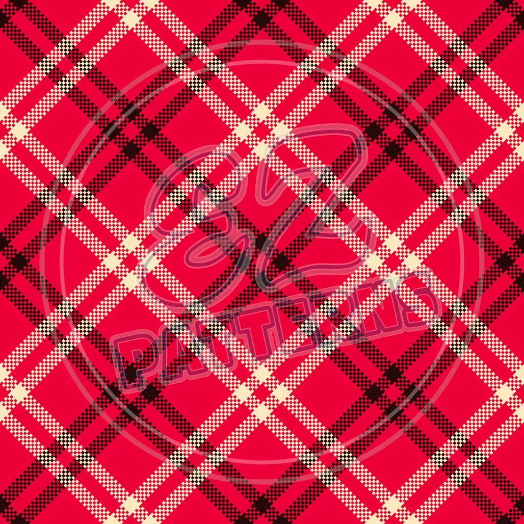 Cozy Plaid 017 Printed Pattern Vinyl