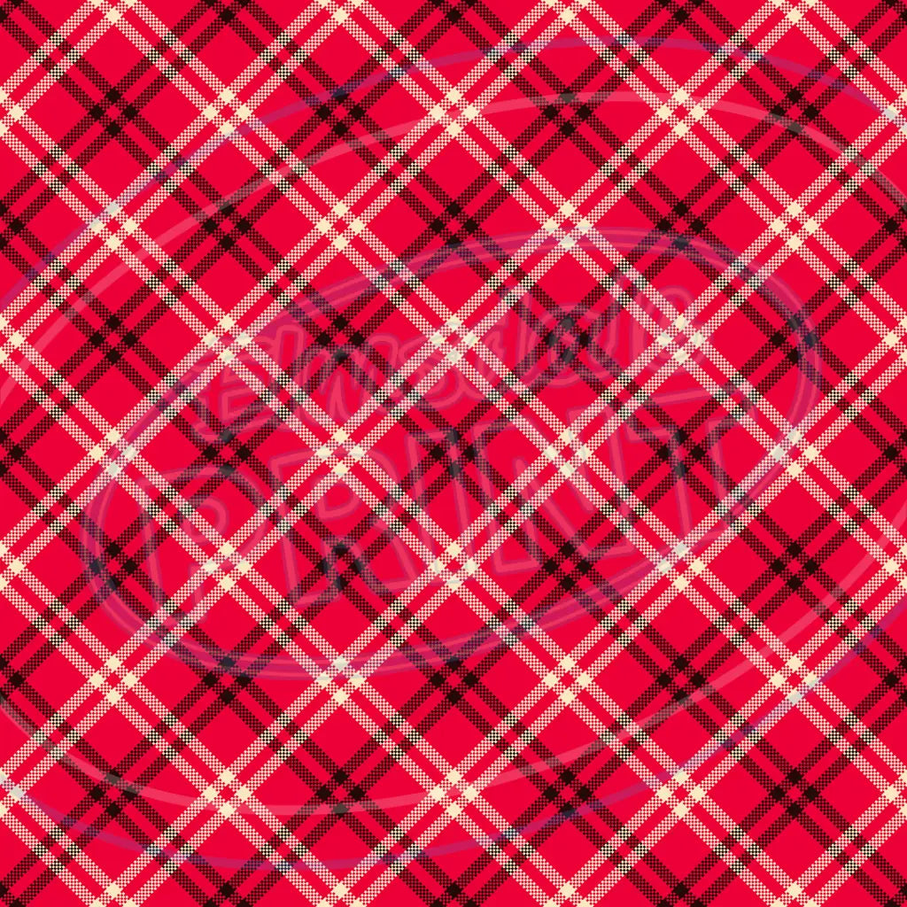 Cozy Plaid 017 - Small Pattern Printed Vinyl