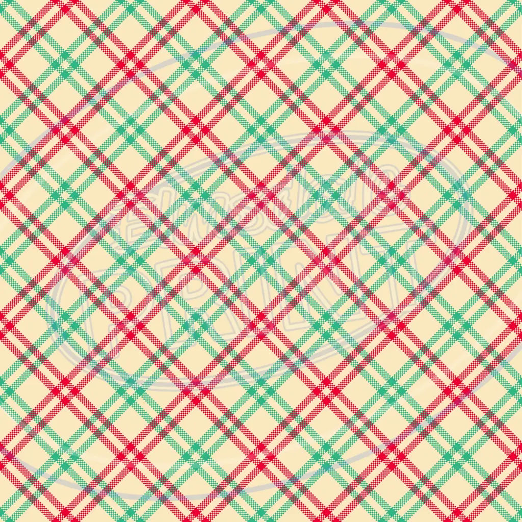 Cozy Plaid 018 - Small Pattern Printed Vinyl