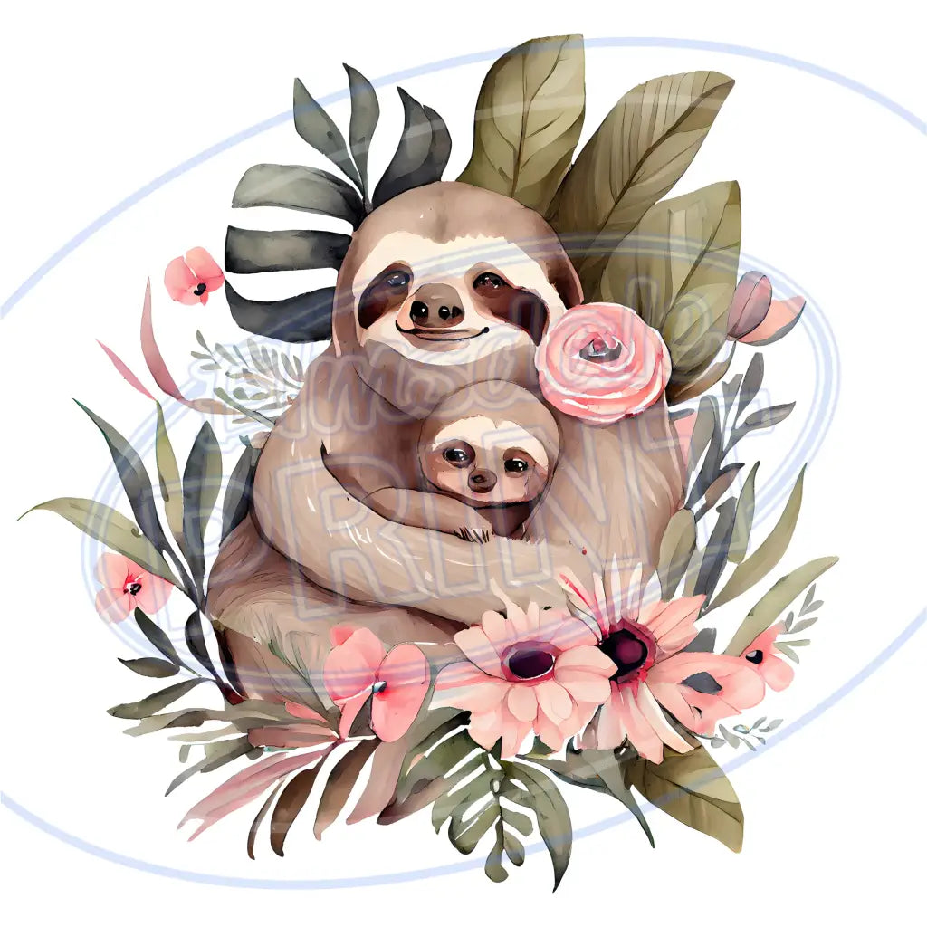 Cute Animal Moms 009 Printed Pattern Vinyl