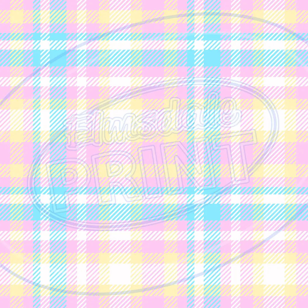 Easter Plaid 008 Printed Pattern Vinyl