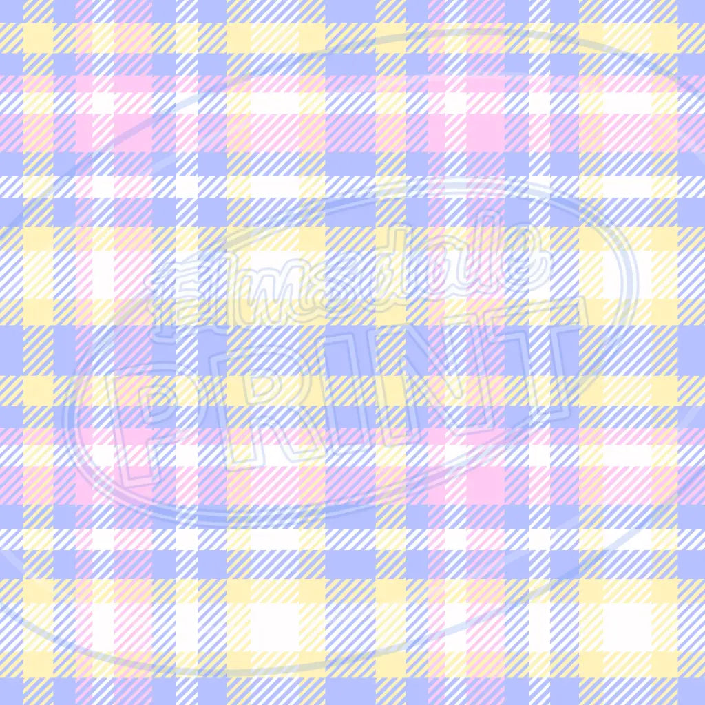Easter Plaid 012 Printed Pattern Vinyl