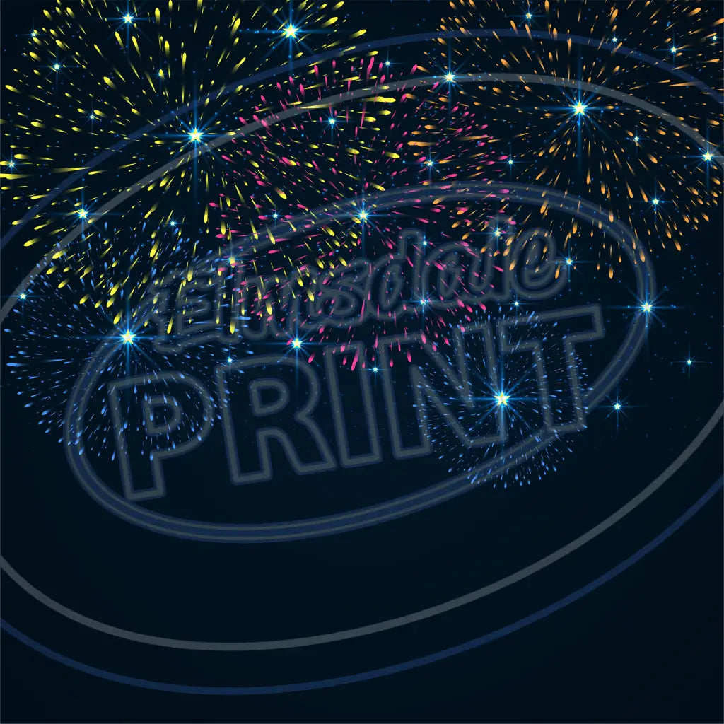 Fireworks 015 Printed Pattern Vinyl