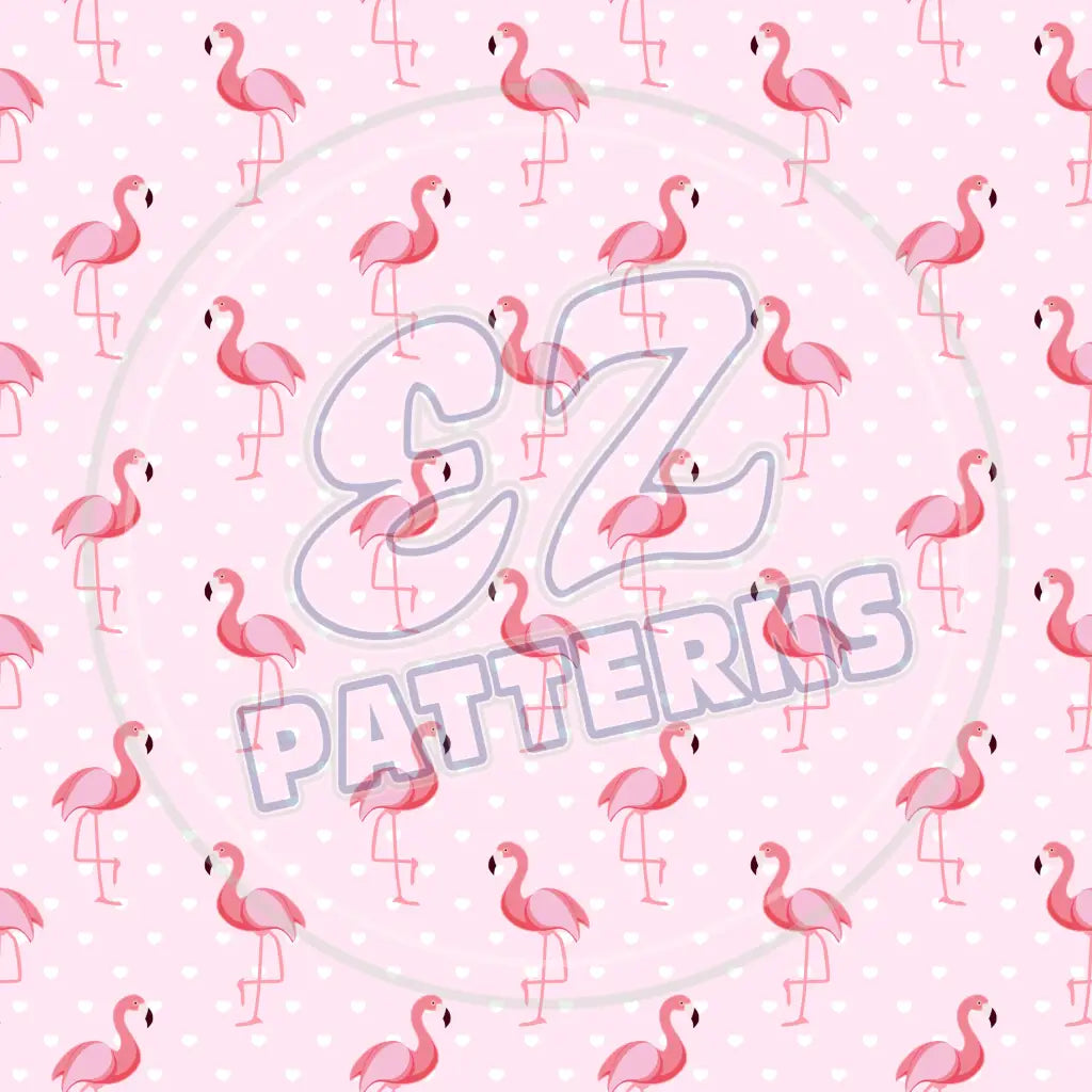 Flamingo Friends 005 Printed Pattern Vinyl