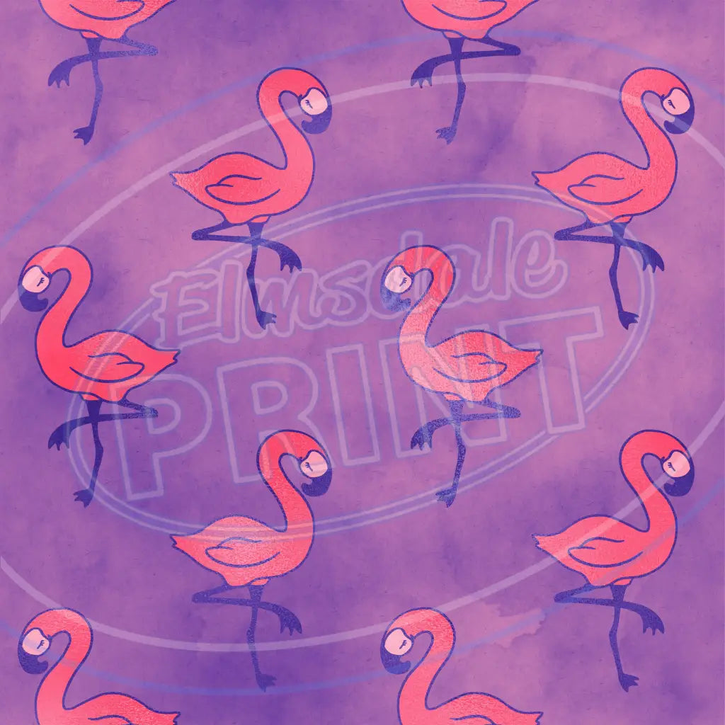 Flamingo Party 007 Printed Pattern Vinyl