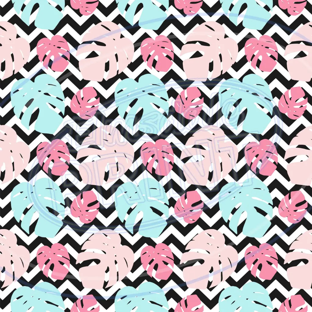 Flamingo Party 008 Printed Pattern Vinyl