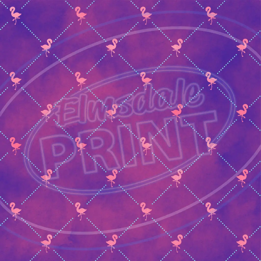 Flamingo Party 012 Printed Pattern Vinyl
