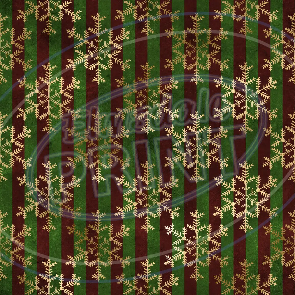 Gothic Christmas 007 Printed Pattern Vinyl