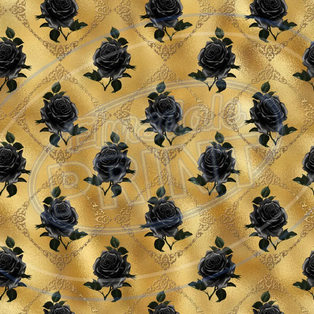 Gothic Gold 015 Printed Pattern Vinyl