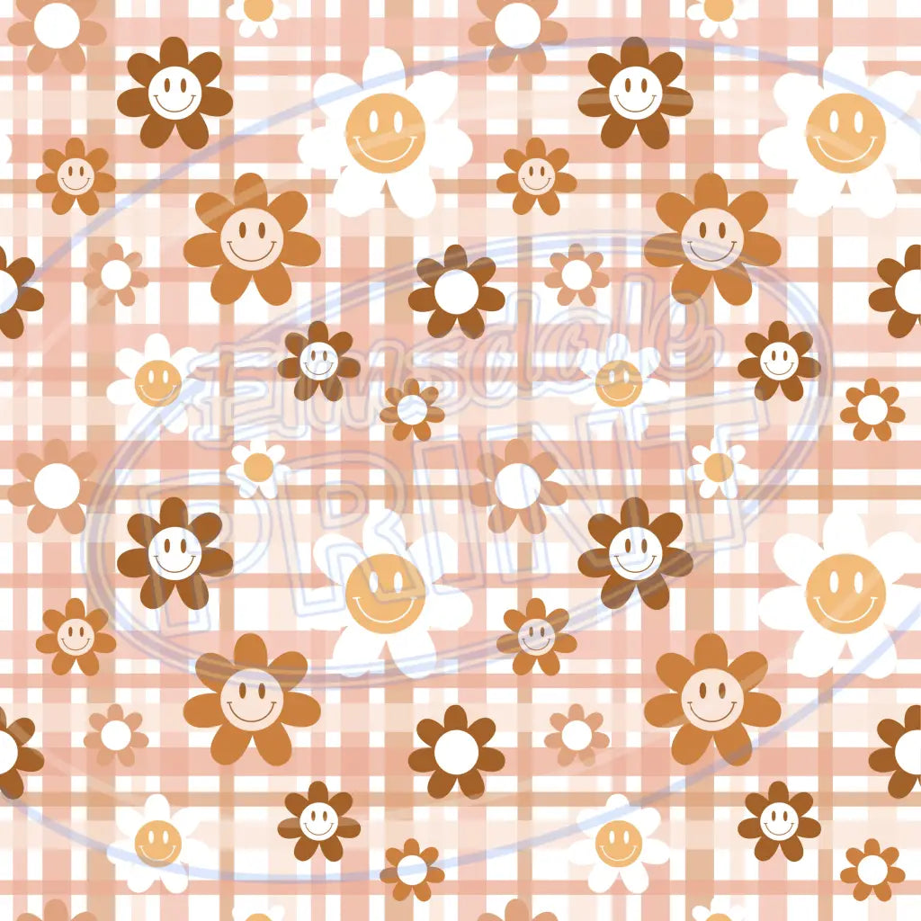 Groovy Smiley 012 Printed Pattern Vinyl