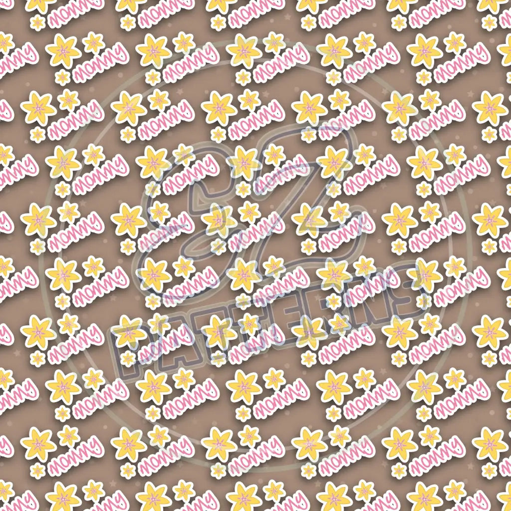 Happy Mothers Day 005 Printed Pattern Vinyl