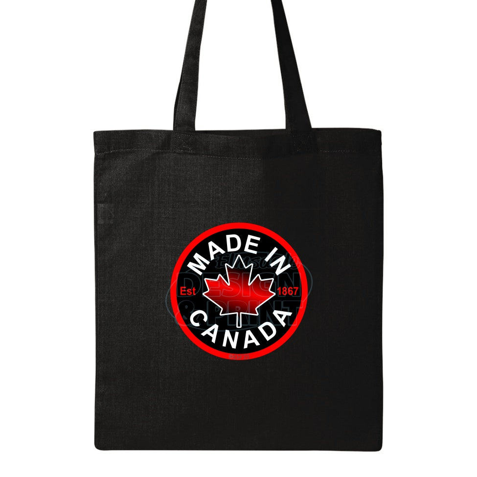Made in Canada: Tote Bags - Black