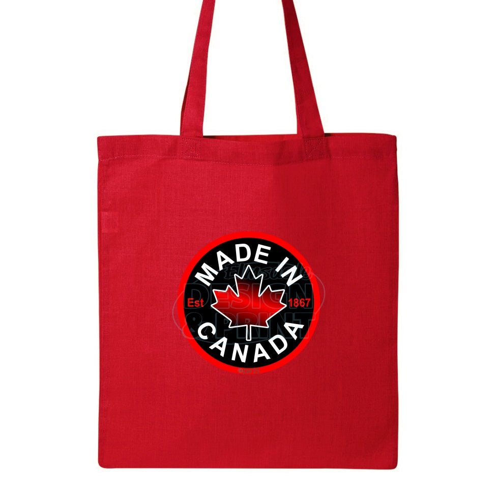 Made in Canada: Tote Bags - Red