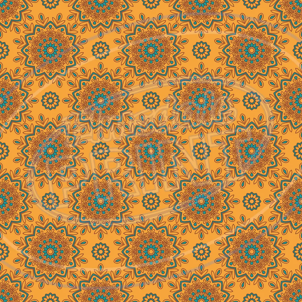 Mandala Boho 001 Printed Pattern Vinyl