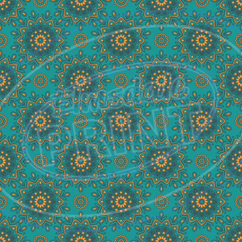 Mandala Boho 002 Printed Pattern Vinyl