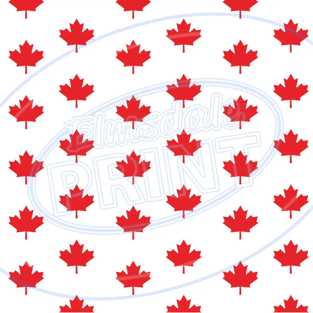 Maple Leaf 002 Printed Pattern Vinyl