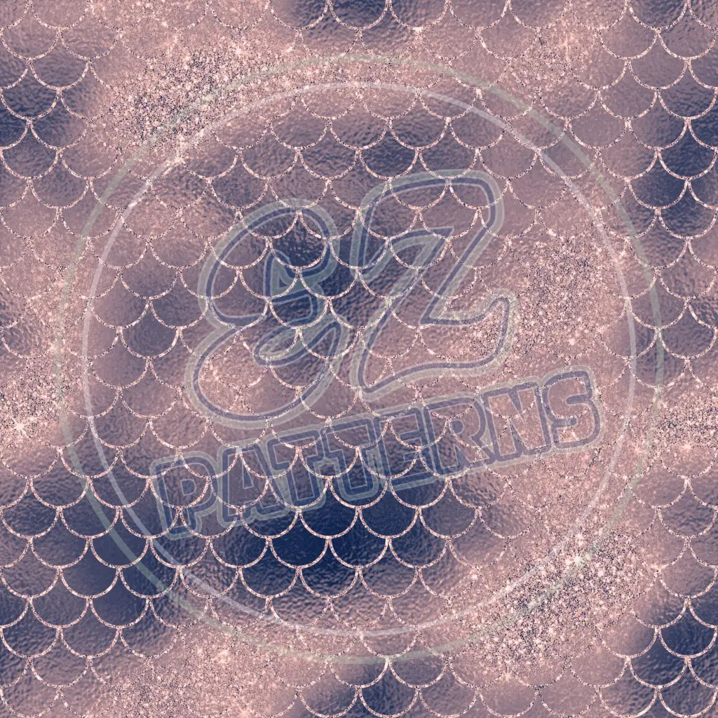 Mermaid Scales 011 Printed Pattern Vinyl