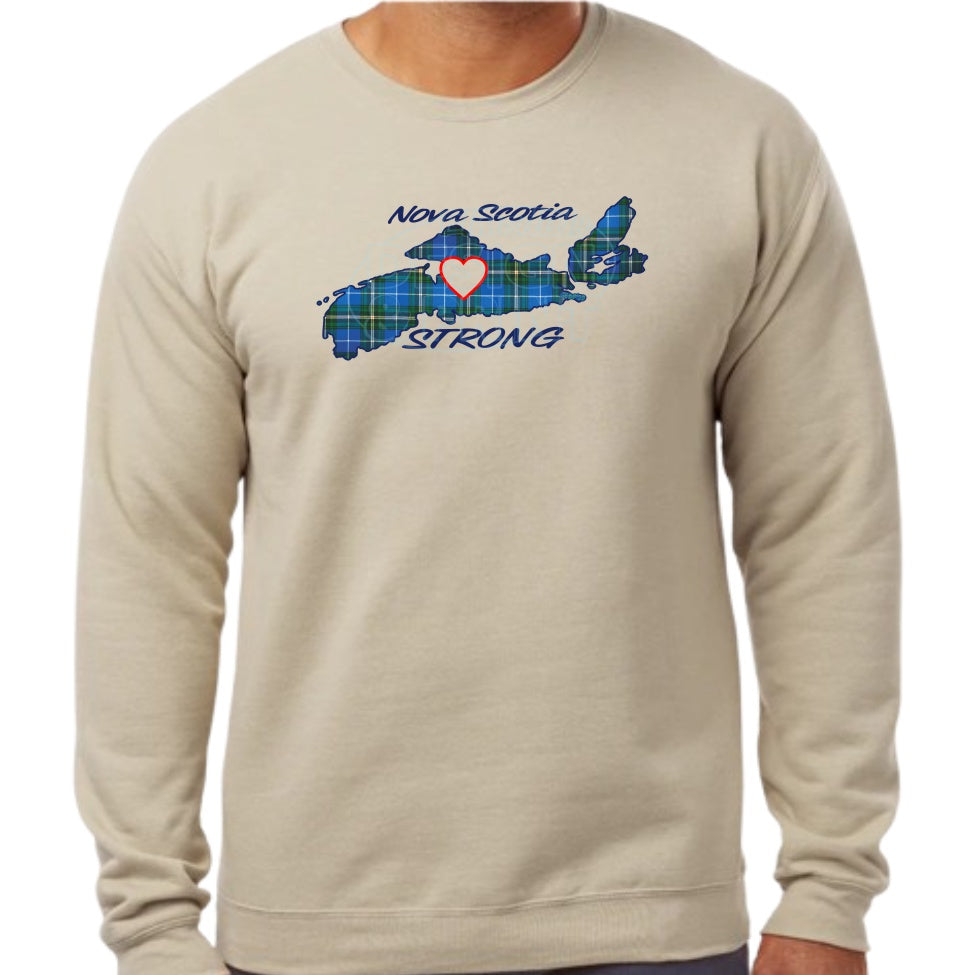 Nova Scotia Strong: Sweatshirts - Sand / S