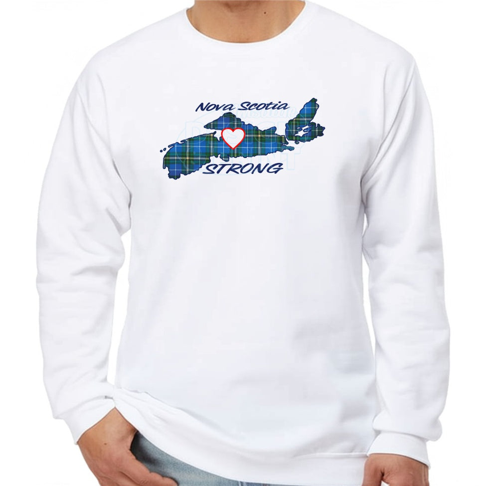 Nova Scotia Strong: Sweatshirts - White / S